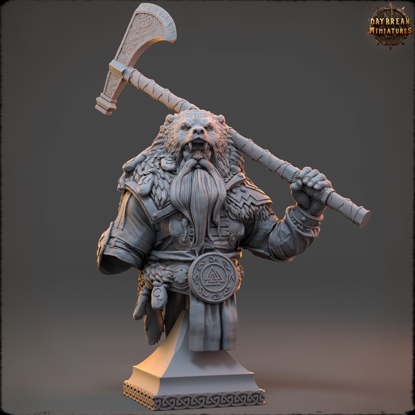 Daybreak Miniatures -  The Ironmane Minotaurs of Emberhold 2024 August Release 35mm