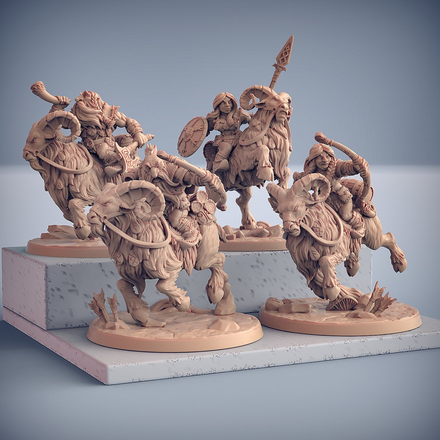 Artisan Guild - Dwarven Mountaineers of Skutagaard 2022 April Release 35mm