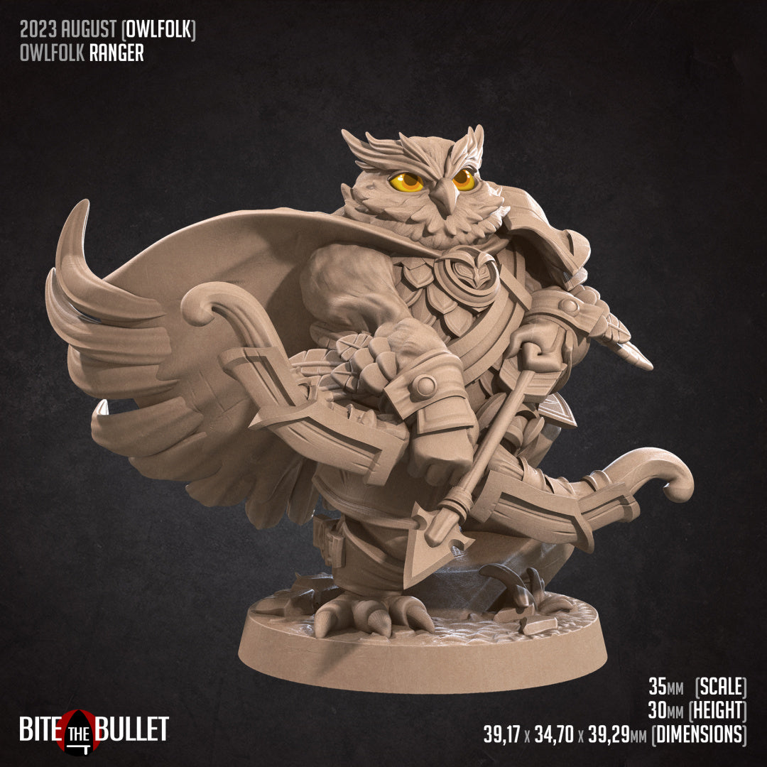 Bite the Bullet - Owlfolk Ranger - Owlfolks August 2023