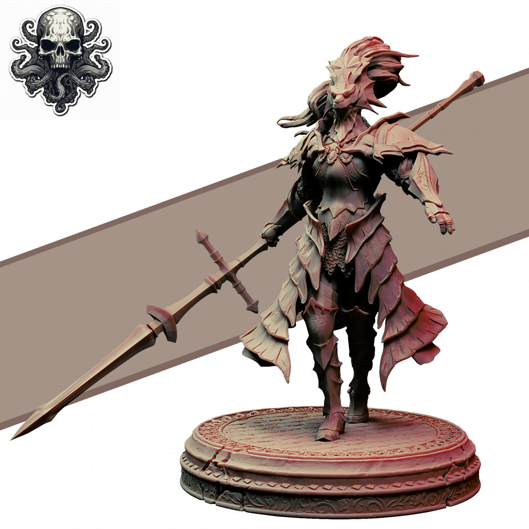 Realsteone Miniatures - Dragon Knight - 2023 March October