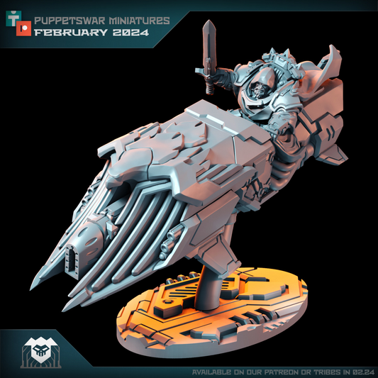 Puppetswar Miniatures - Elite Striker Jetbikers, Adeptus Custodes - 2024 February