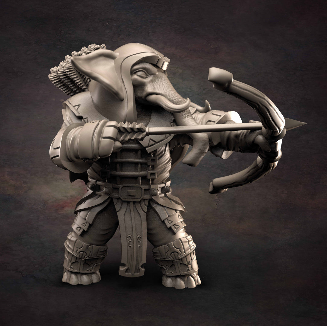 Red Clay Collectibles - Loxodon Ranger 2021 October Release 35mm