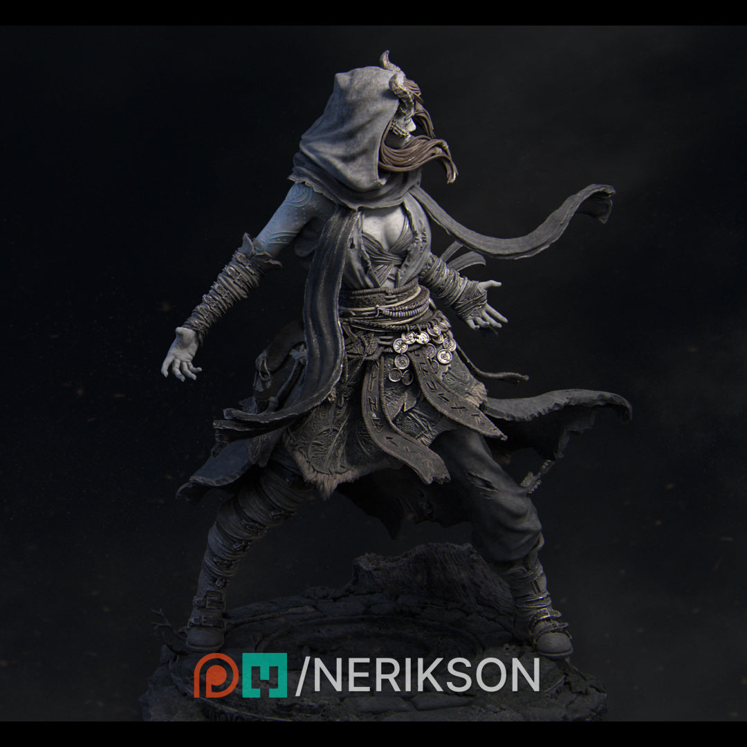 Nerikson - Rowena TIefling Wild Sorceress 35mm, 150mm