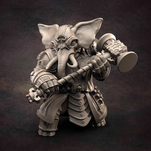 Red Clay Collectibles - Loxodon Cleric 2021 October Release 35mm