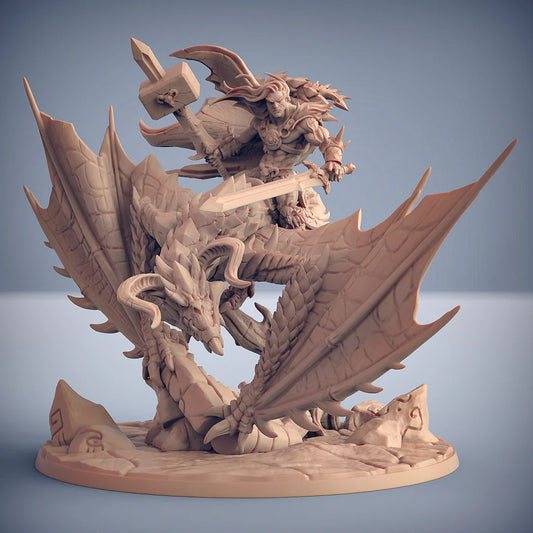 Artisan Guild - Krommir Wyvern Rider - Dragonpeak barbarians 2021 December