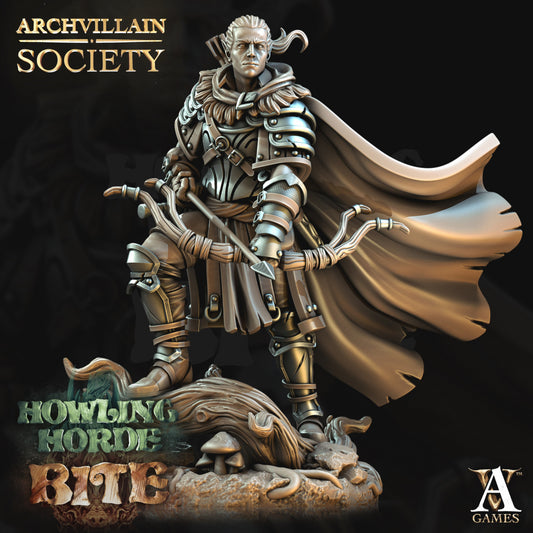 Archvillain Games - Voltavas Pinegrove Elf Ranger Archvillain Society Vol. 5 Howling Horde 2021 November