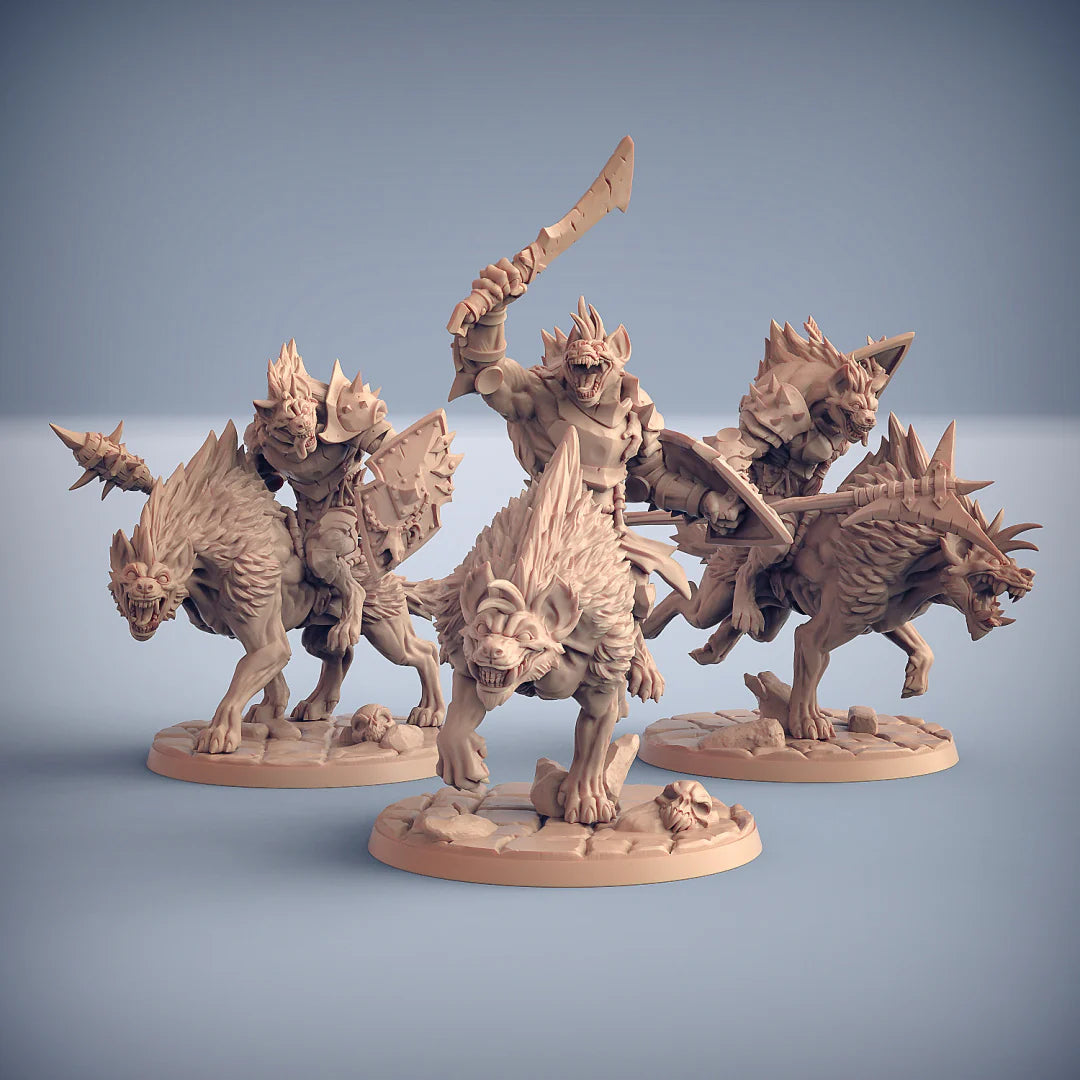 Artisan Guild - Hyenafiend Rider Gnoll - Bonegnasher Gnolls 2021 October