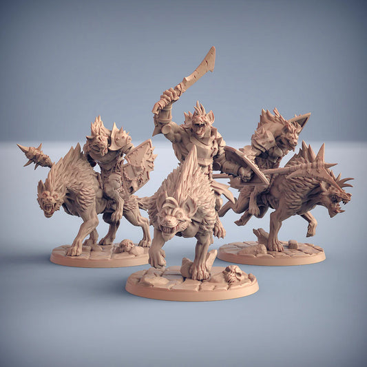 Artisan Guild - Hyenafiend Rider Gnoll - Bonegnasher Gnolls 2021 October
