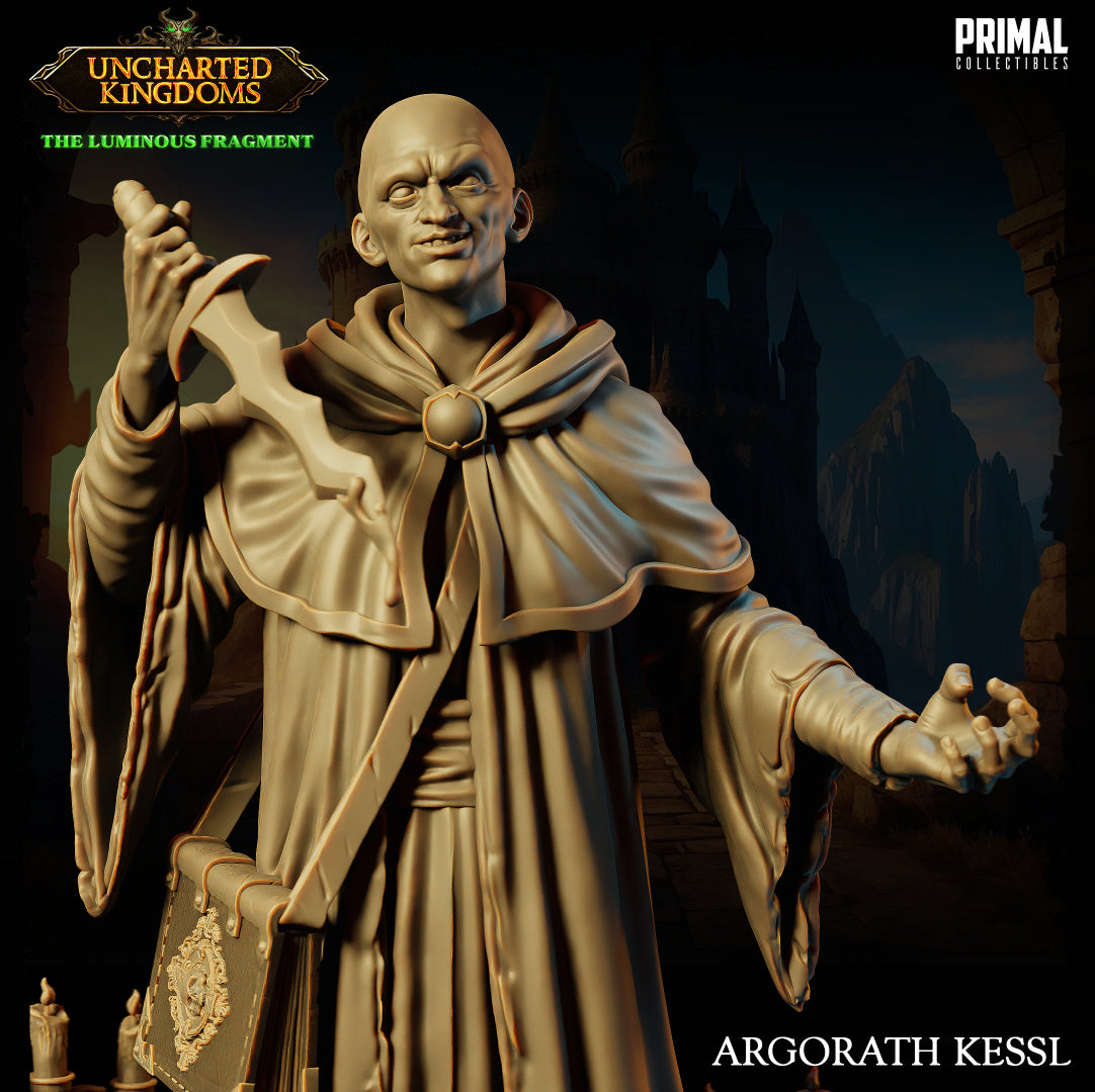 Primal Collectibles - Argorath Kessl , Human Wizard - UK The Louminus Fragment 2024 February