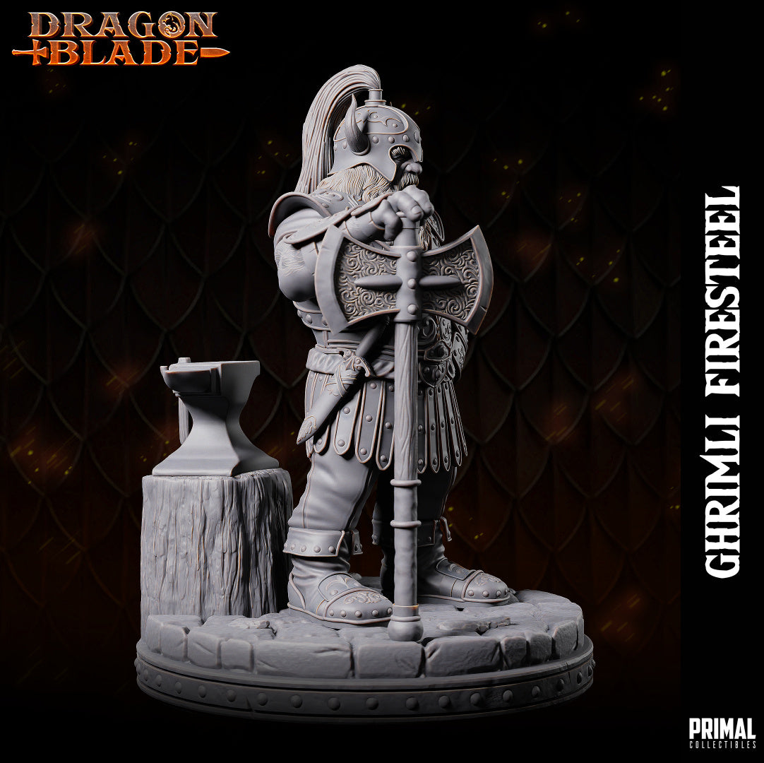 Primal Collectibles - Ghrimli Firesteel - Dragon Blade 2023 July