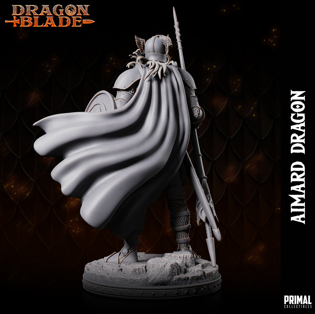 Primal Collectibles - Aimard Dragon, Human Fighter - Dragonblade 2024 January