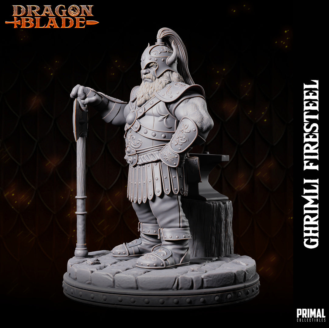 Primal Collectibles - Ghrimli Firesteel - Dragon Blade 2023 July