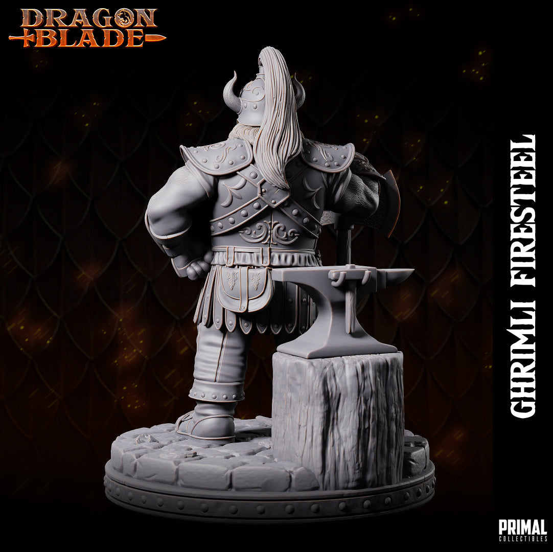Primal Collectibles - Ghrimli Firesteel - Dragon Blade 2023 July