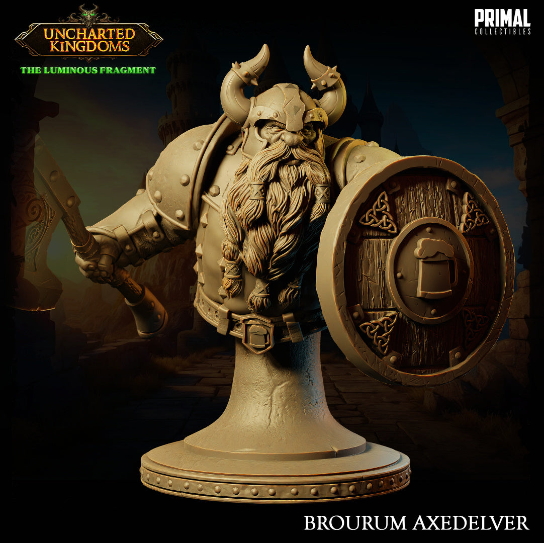 Primal Collectibles - Bruenor Battlehammer Bust - UK The Louminus Fragment 2024 February