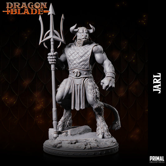 Primal Collectibles - Jarl, Minotaur Fighter  - Dragonblade 2024 January