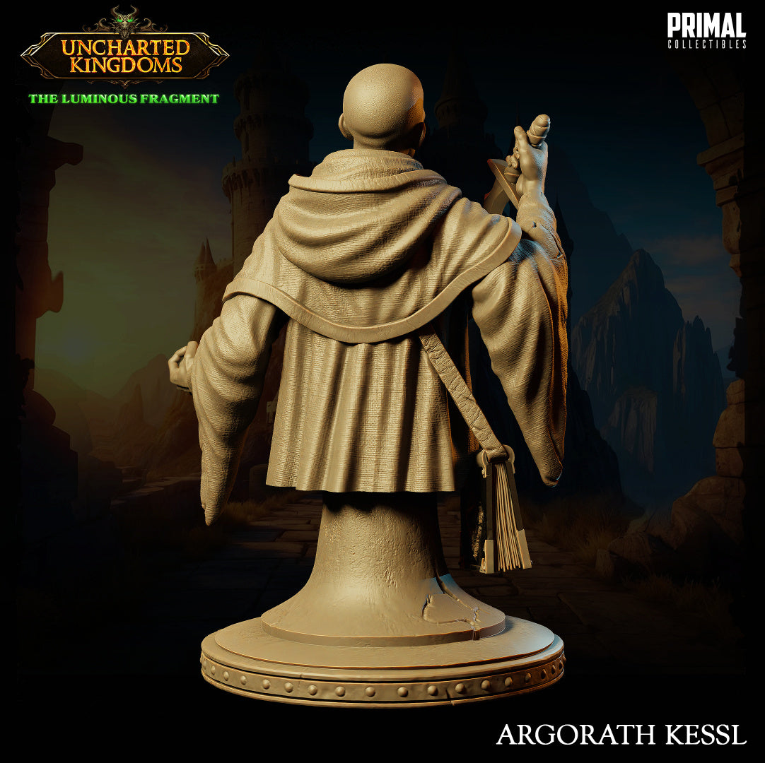 Primal Collectibles - Argorath Kessl , Human Wizard Bust - UK The Louminus Fragment 2024 February