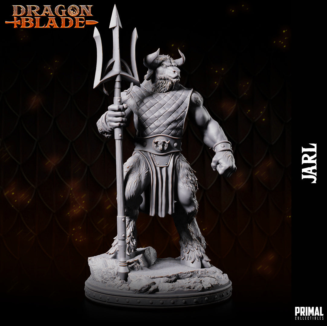 Primal Collectibles - Jarl, Minotaur Fighter  - Dragonblade 2024 January