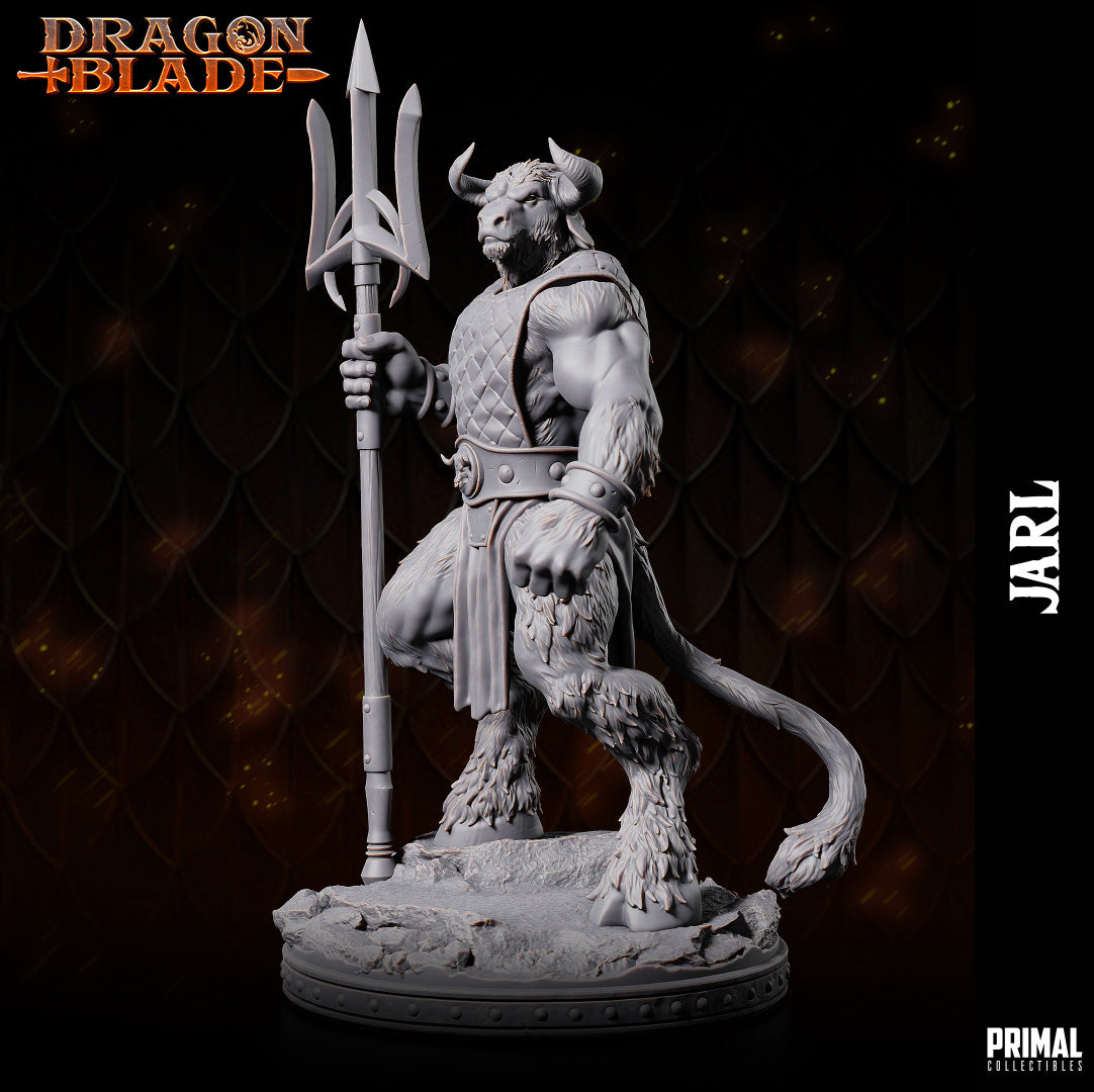 Primal Collectibles - Jarl, Minotaur Fighter  - Dragonblade 2024 January