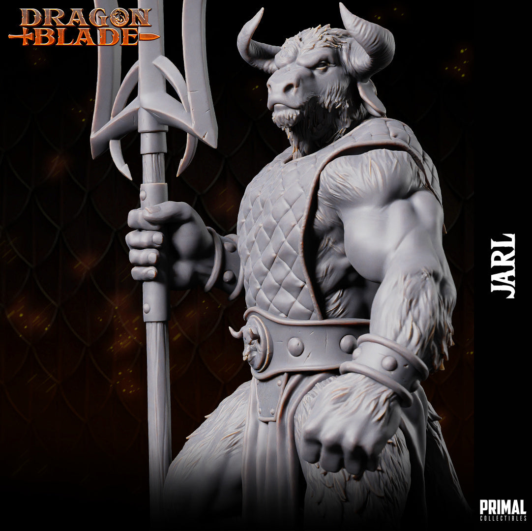 Primal Collectibles - Jarl, Minotaur Fighter  - Dragonblade 2024 January