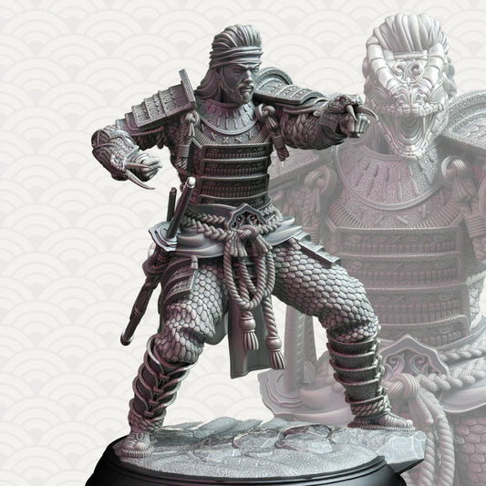 DM Stash - Kazuhira Orochi Human Samurai Serpent - Spirits from the East 2023-September