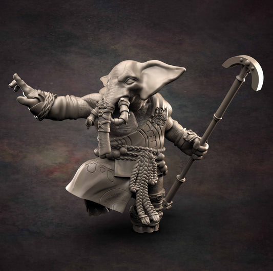 Red Clay Collectibles - Loxodon Monk 2021 October Release 35mm