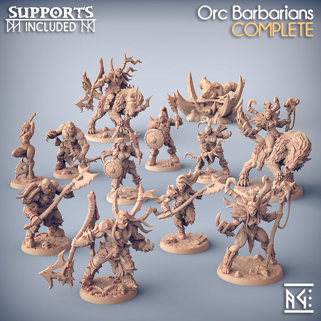 Artisan Guild -  Orc Barbarians 2019 June Release 35mm