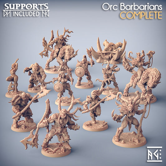 Artisan Guild -  Orc Barbarians 2019 June Release 35mm