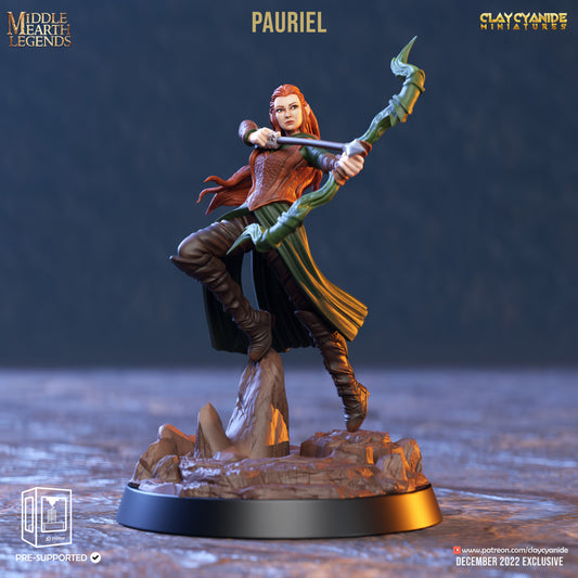 Clay Cyanide - Tauriel, The Lord of The Rings - Middle earth legends 2022 December