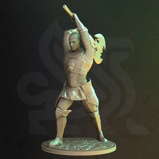 DM Stash - Human Soldier Runs on Wind - Knights of the Golden Griffin 2021 April