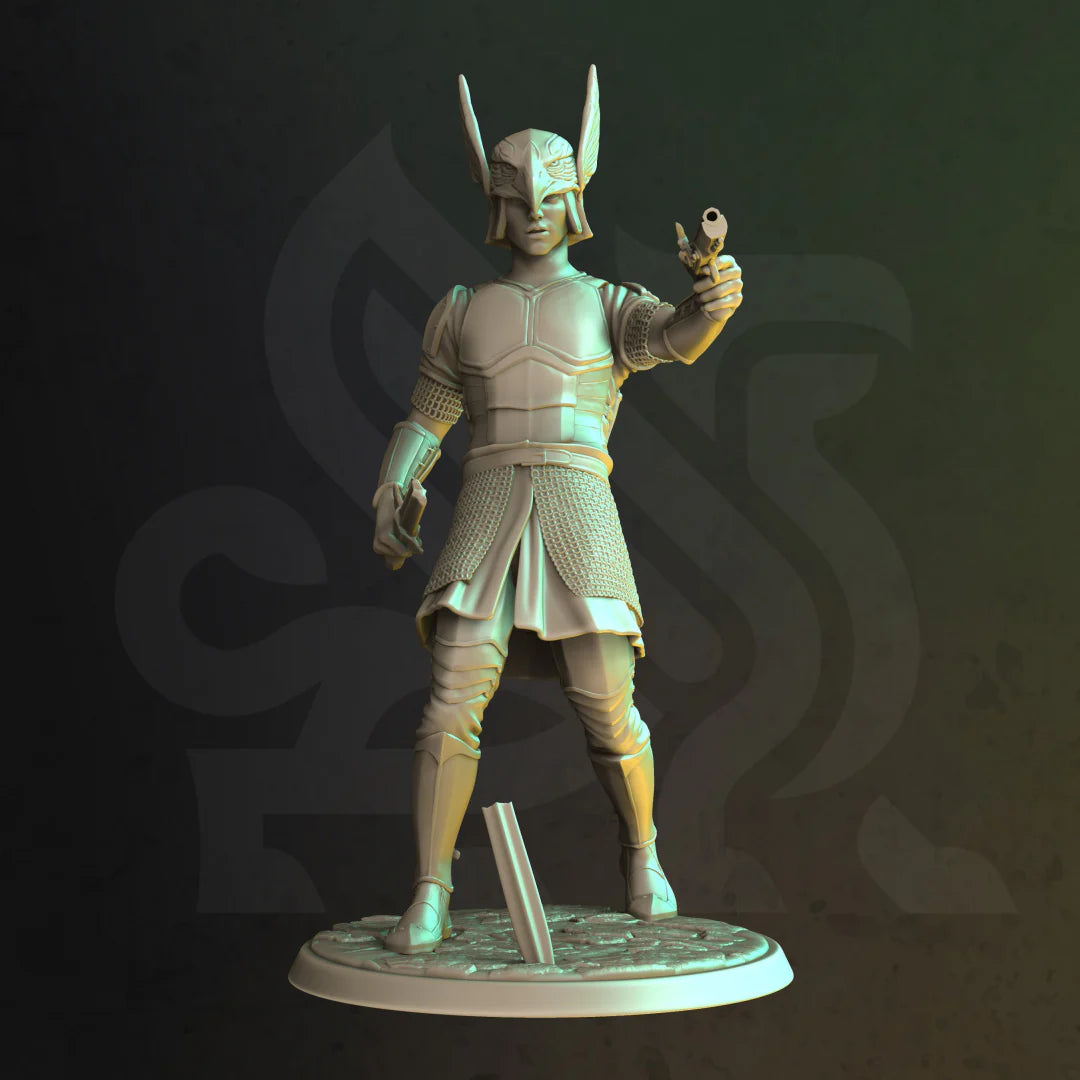 DM Stash - Human, Soldier Rybeck - Knights of the Golden Griffin 2021 April