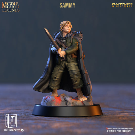 Clay Cyanide - "Sam" Samsagaz Gamy, The Lord of The Rings - Middle earth legends 2022 December