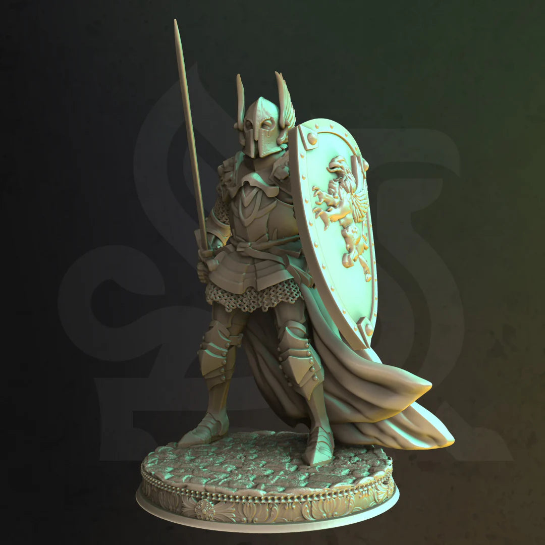 DM Stash - Human, Paladin Silus - Knights of the Golden Griffin 2021 April