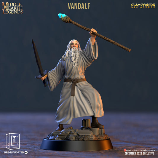 Clay Cyanide - Gandalf, The Lord of The Rings - Middle earth legends 2022 December