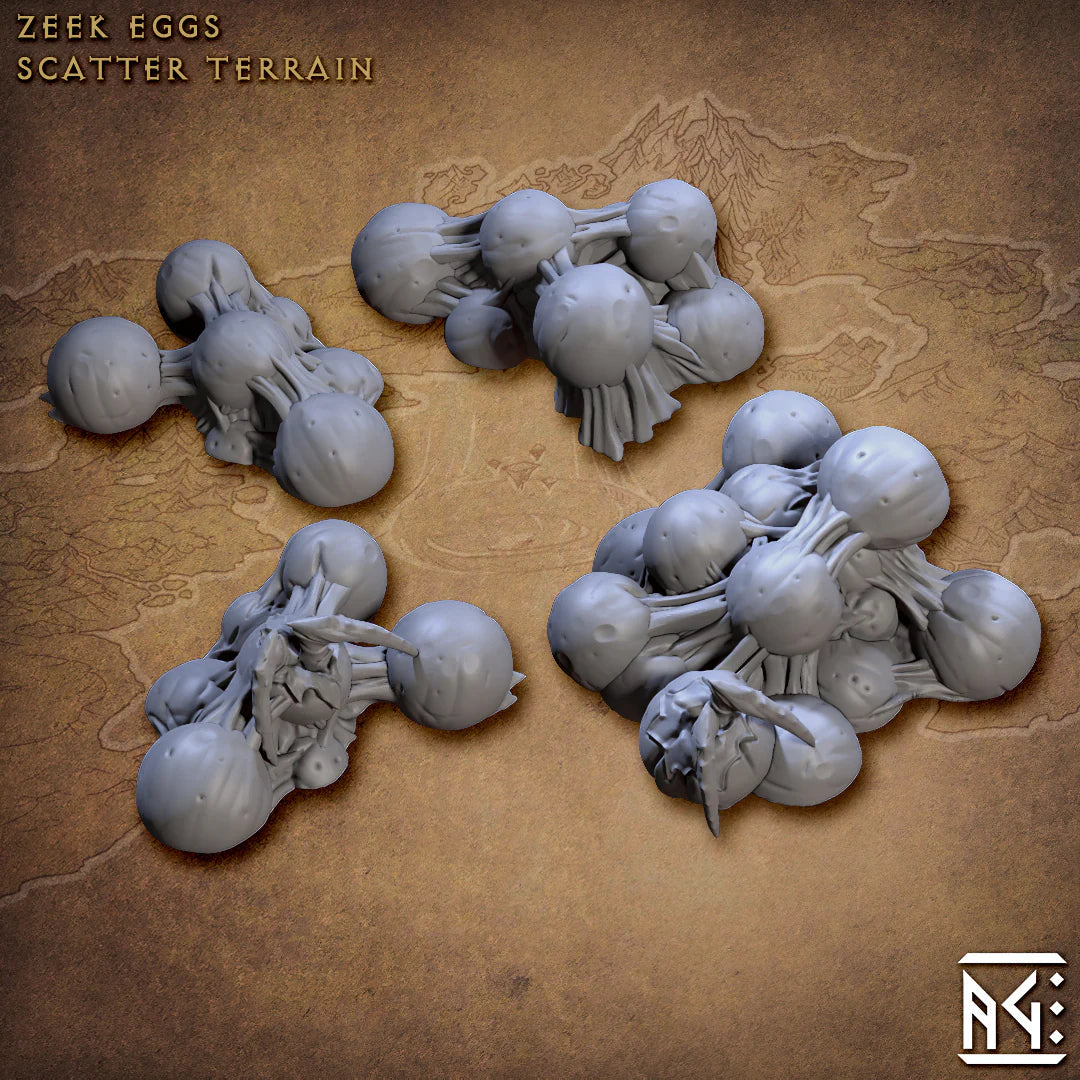 Artisan Guild - Zeek Eggs Scatter Terrain - Slathaai of House Mora 2022 June
