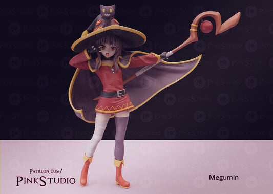 Pink Studio - Megumi, Kenosuba 17cm