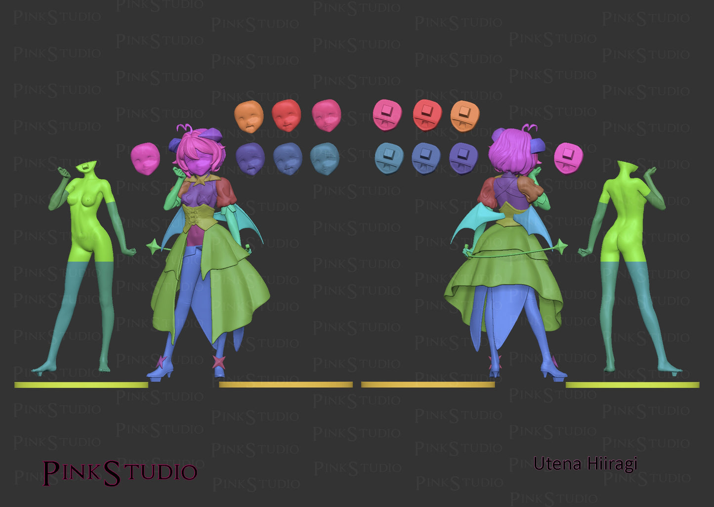 Pink Studio - Hiiragi Utena, Gushing Over Magical Girls