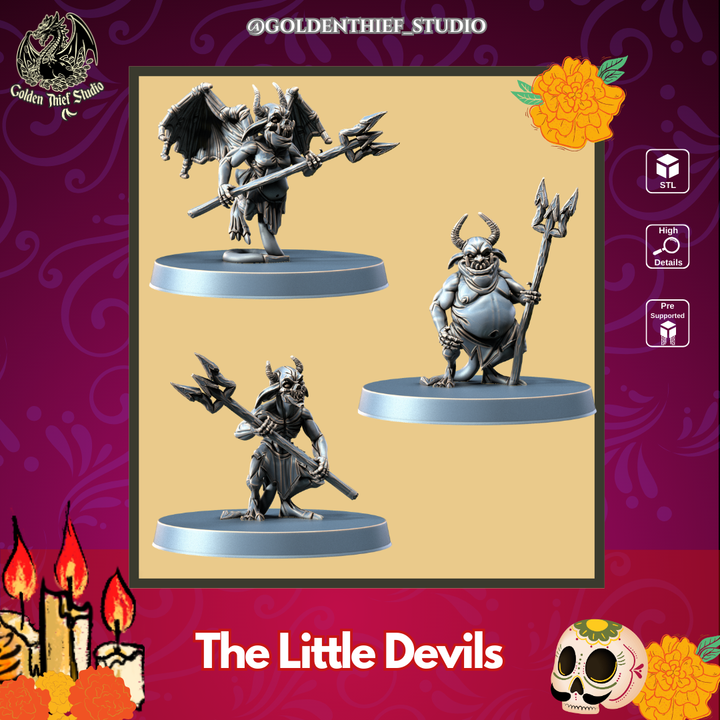 Golden Thief Studio - The Little Devils - Diablo's Lottery