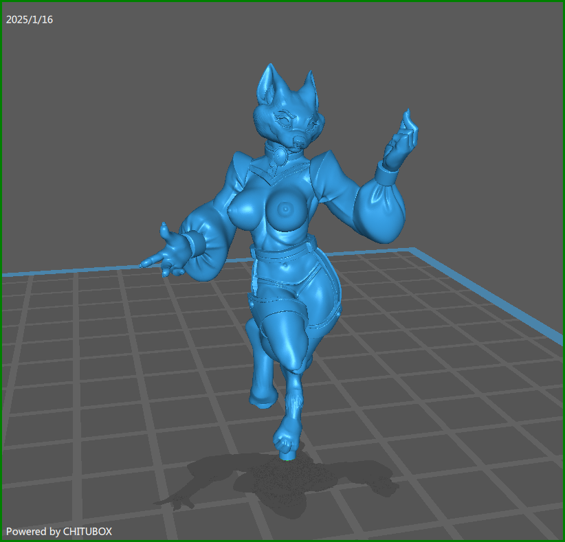 Bite the Bullet - Kitsune Lady Mahrian  - Foxfolks February 2022