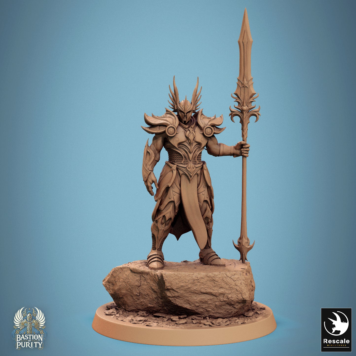 Rescale Miniatures (Lord of the Print) - Bastion of Purity Sentinels of Aetherium 2024 September Release 35mm