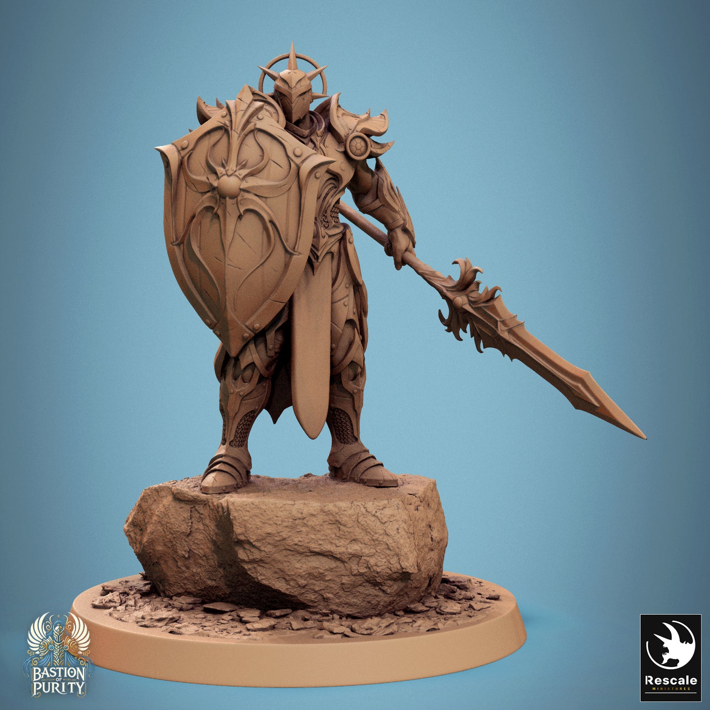 Rescale Miniatures (Lord of the Print) - Bastion of Purity Sentinels of Aetherium 2024 September Release 35mm