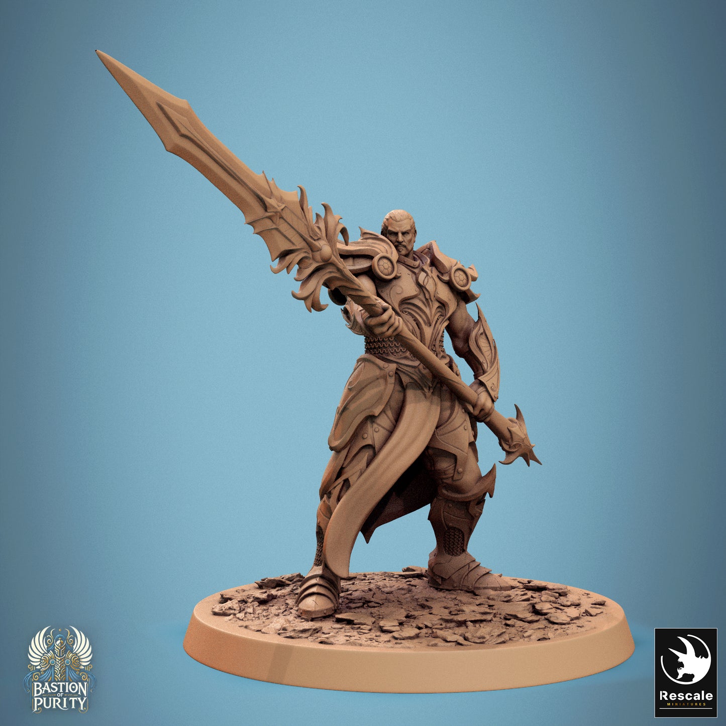 Rescale Miniatures (Lord of the Print) - Bastion of Purity Sentinels of Aetherium 2024 September Release 35mm