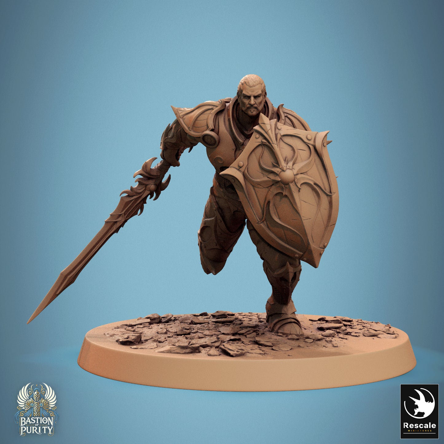 Rescale Miniatures (Lord of the Print) - Bastion of Purity Sentinels of Aetherium 2024 September Release 35mm