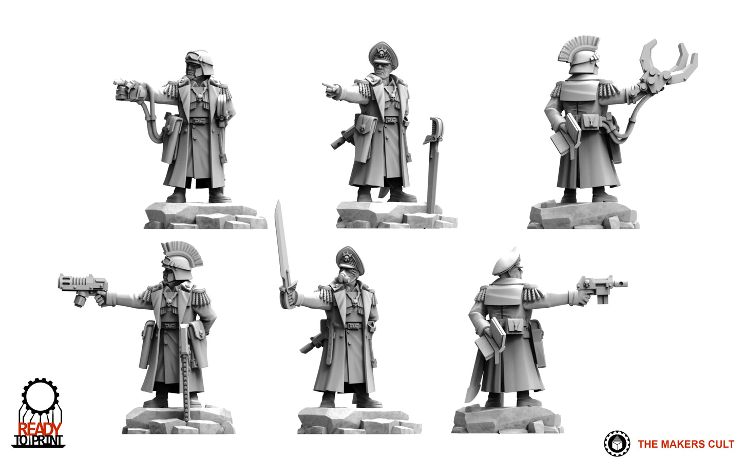 The Makers Cult - Universal Guard General, Astra Militarum ,Warhammer 40K 2023 August