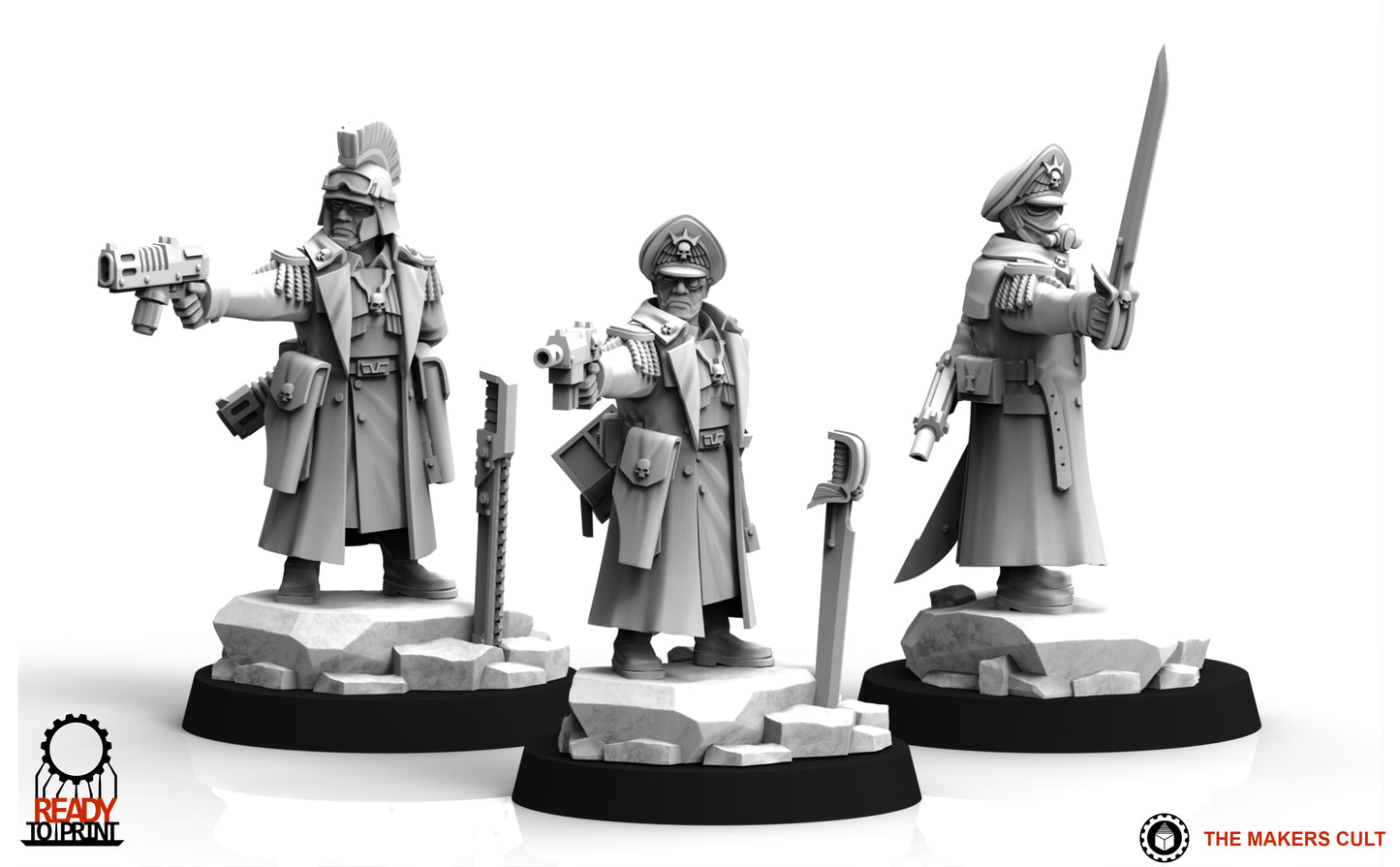 The Makers Cult - Universal Guard General, Astra Militarum ,Warhammer 40K 2023 August