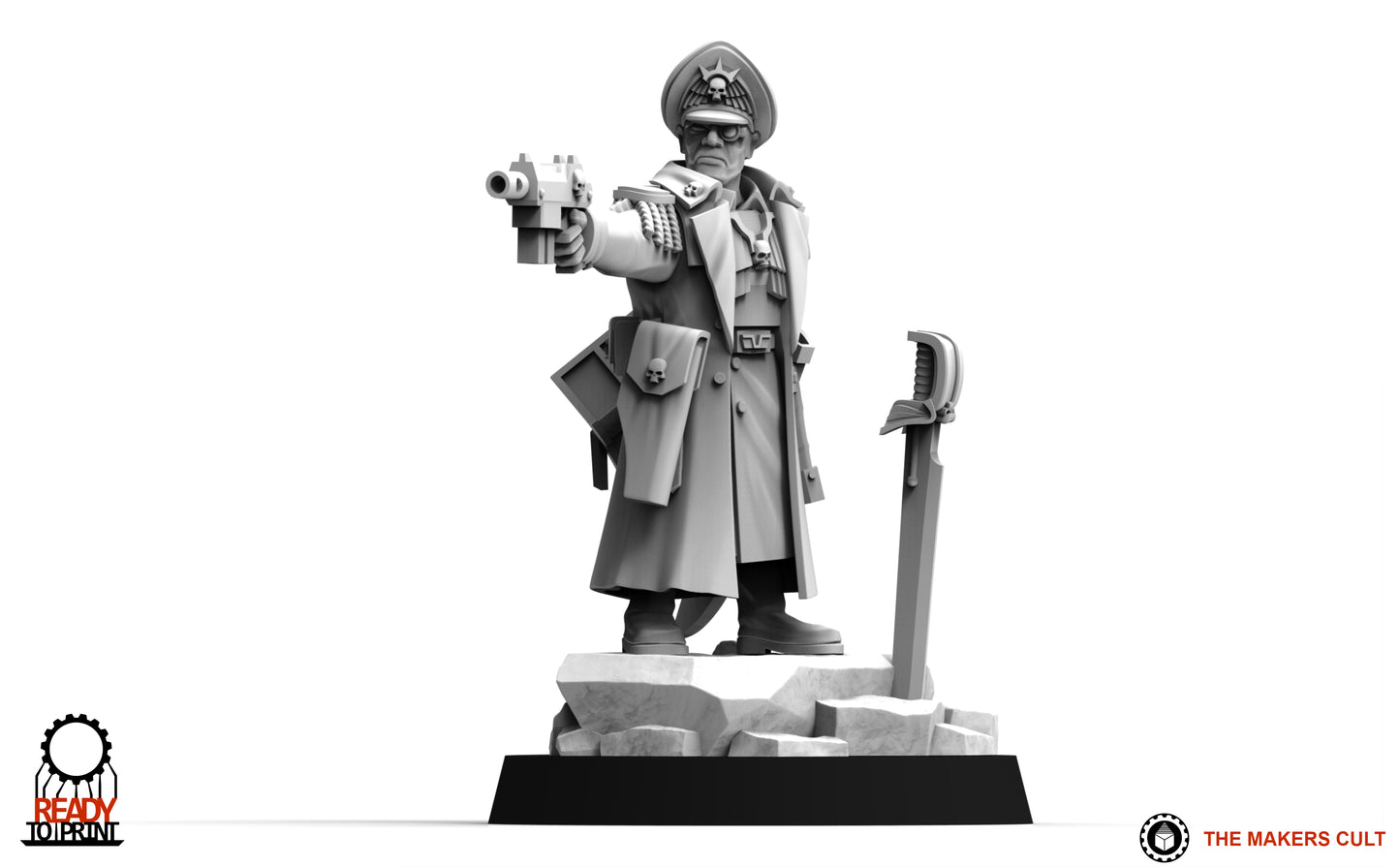 The Makers Cult - Universal Guard General, Astra Militarum ,Warhammer 40K 2023 August
