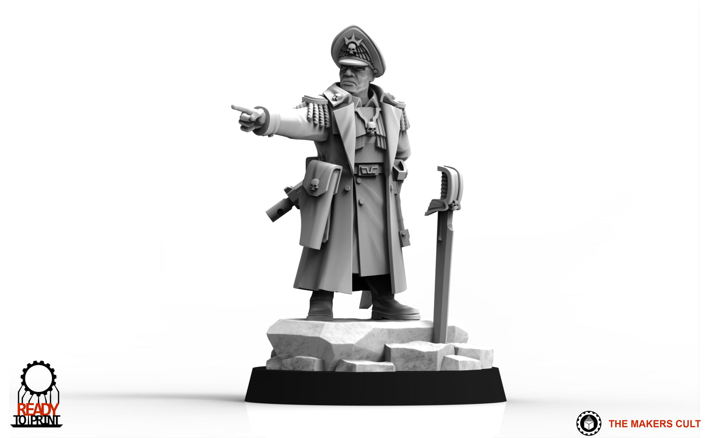 The Makers Cult - Universal Guard General, Astra Militarum ,Warhammer 40K 2023 August