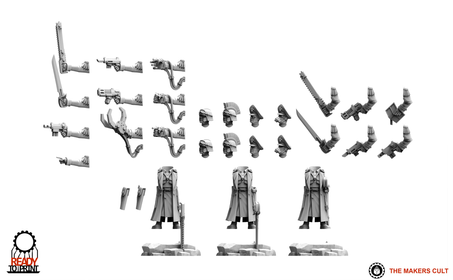 The Makers Cult - Universal Guard General, Astra Militarum ,Warhammer 40K 2023 August