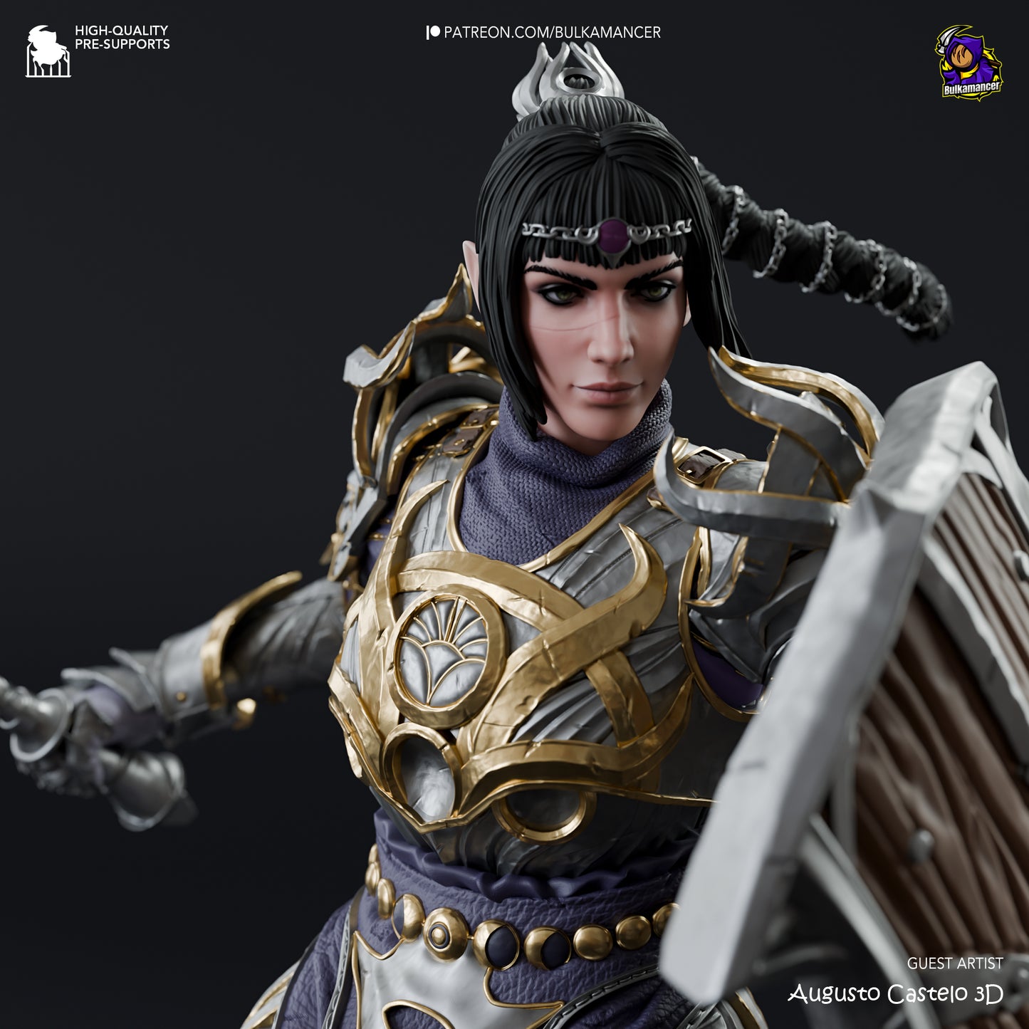 Bulkamancer - Jenevelle Hallowleaf, Shadowheart "Squirrelheart" - Baldurs Gate 3