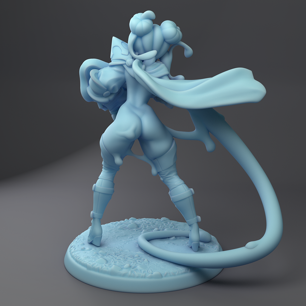 Twin Goddess Miniatures - Jam, the Slime fighter