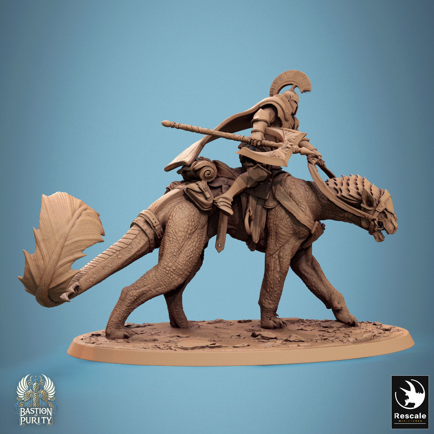 Rescale Miniatures (Lord of the Print) - Bastion of Purity Solaris Panthera Riders 2024 September Release 35mm